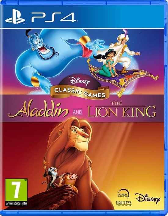 Disney classic games Aladdin and the lion king