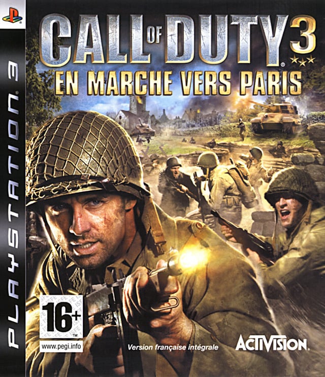 Call of duty 3 en marche vers Paris