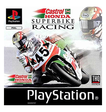 Castrol Honda super bike racing