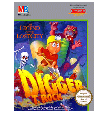 Digger t.rock the legend of the lost city