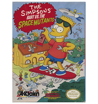 The simpsons Bart vs. the space mutants