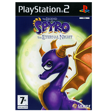 The legend of Spyro the eternal night