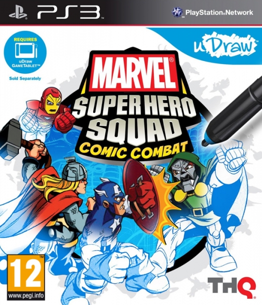 Marvel super hero squad comic combat